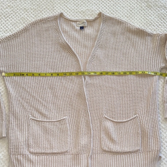 🧥 Women’s Universal Thread Cream Sweater Cardigan – Size L - Picture 3 of 8